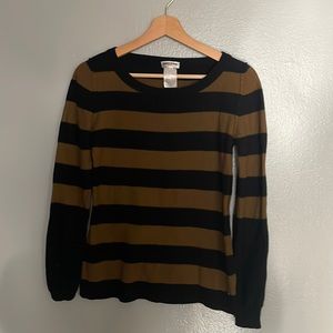 Sonia Rykiel wool cashmere blend striped sweater